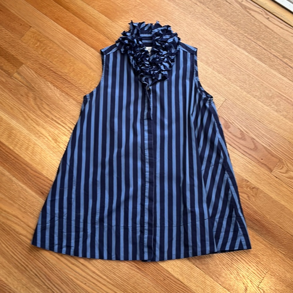 Sara Campbell A-line sleeveless blouse